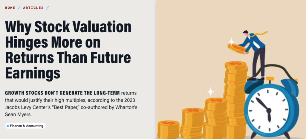 Why Stock Valuation Multiples Matter More Than Growth Why Stock Valuation Multiples Matter More Than Growth
